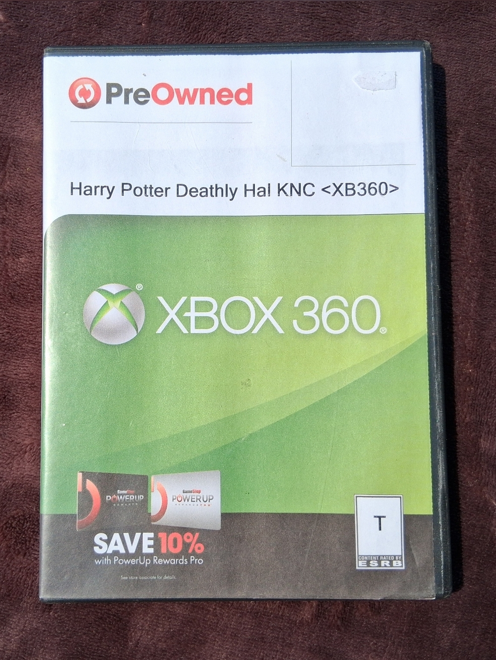 Xbox 360 Harry Potter Deathly Hallows Part 1